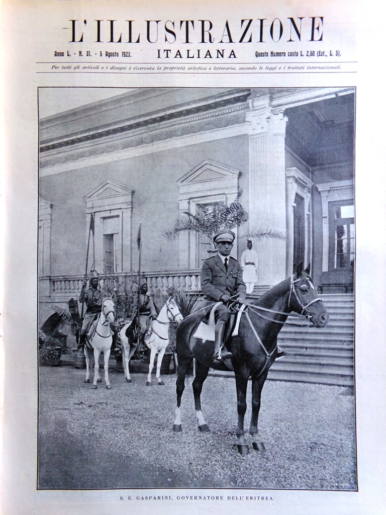 L'Illustrazione Italiana 5 Agosto 1923 Villa Caldogno Maschio Angioino Olimpiadi