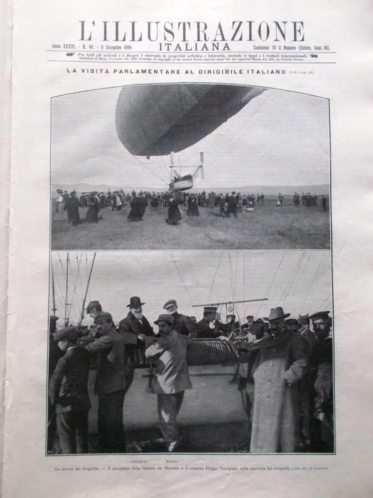 L'illustrazione Italiana 5 Dicembre 1909 Miniera Cherry Kroyer San Marco …