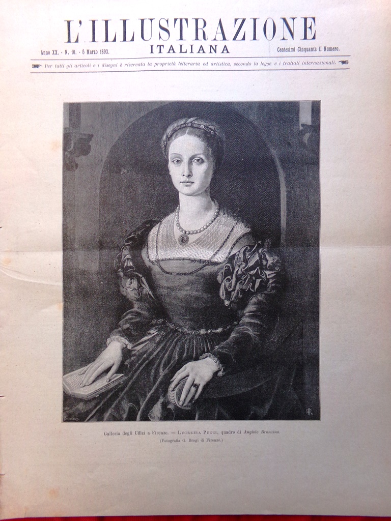 L'Illustrazione Italiana 5 Marzo 1893 Terremoto Zante Pucci Risanamento Napoli