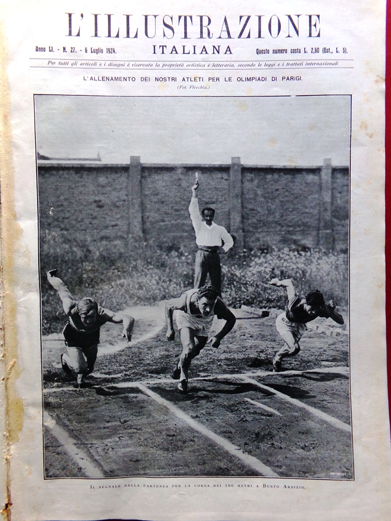 L'Illustrazione Italiana 6 Luglio 1924 Spedizione Everest Matteotti Roma Pirelli