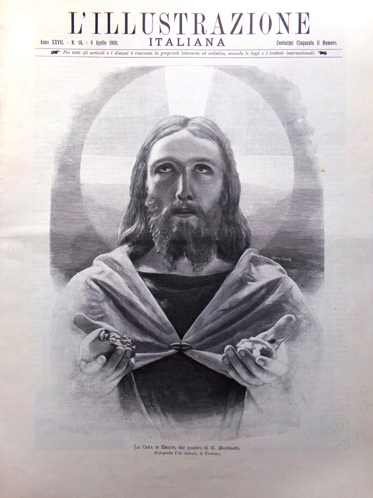 L'Illustrazione Italiana 8 Aprile 1900 Settimana Santa D'Annunzio Ravenna Boeri