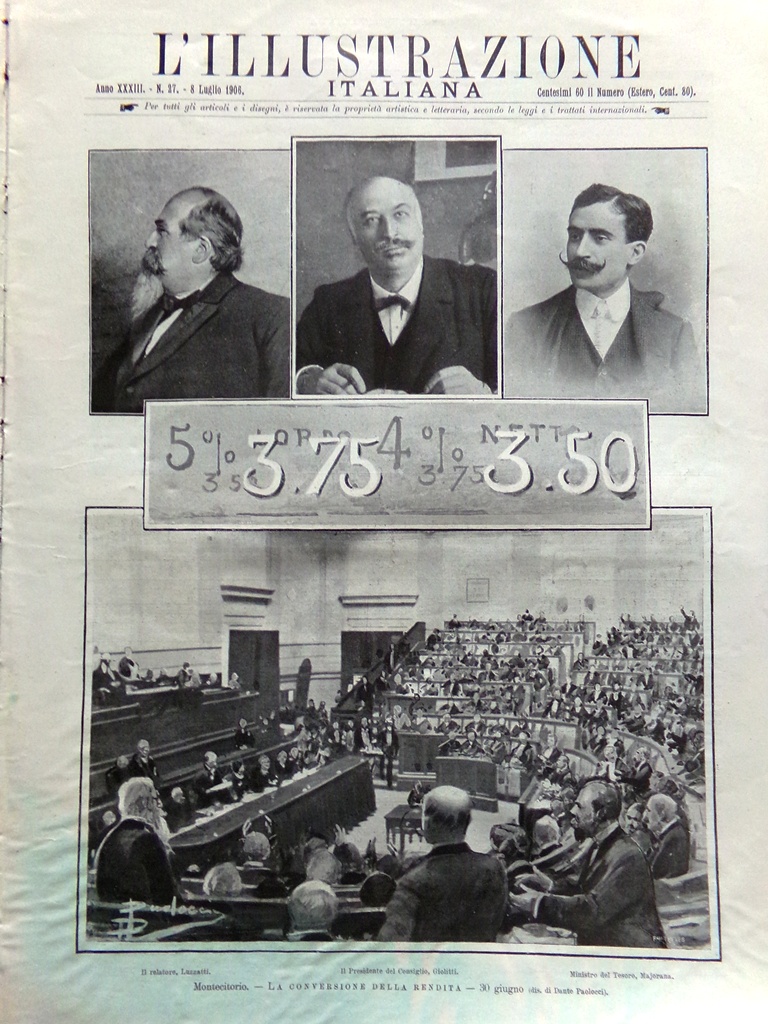L'Illustrazione Italiana 8 Luglio 1906 Ottaiano Albania Scutari Salisbury Condor