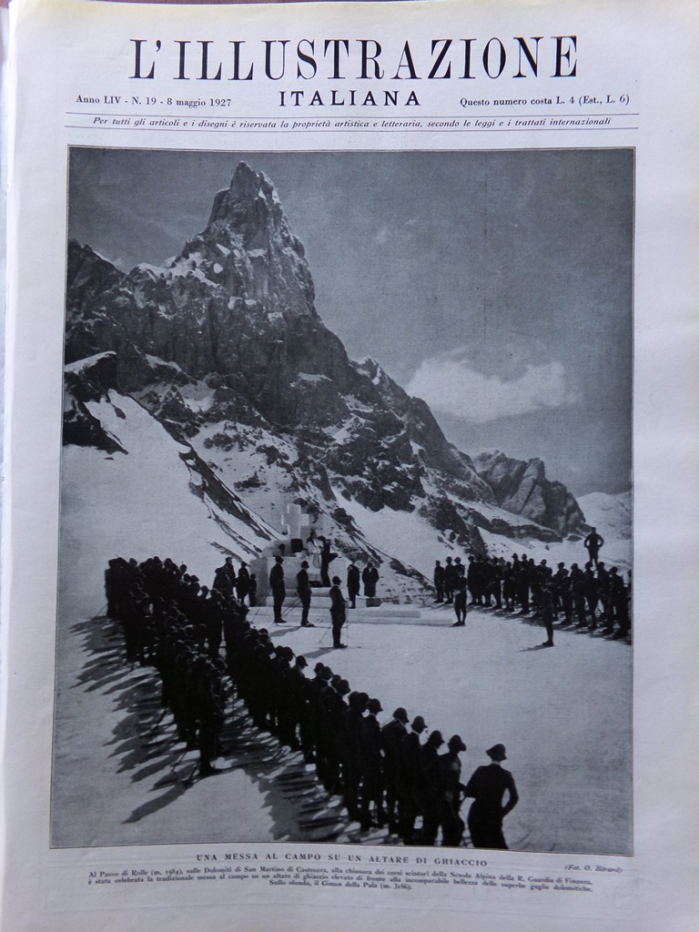 L'Illustrazione Italiana 8 Maggio 1927 Bellanca Balbo Maserati Florio Del …
