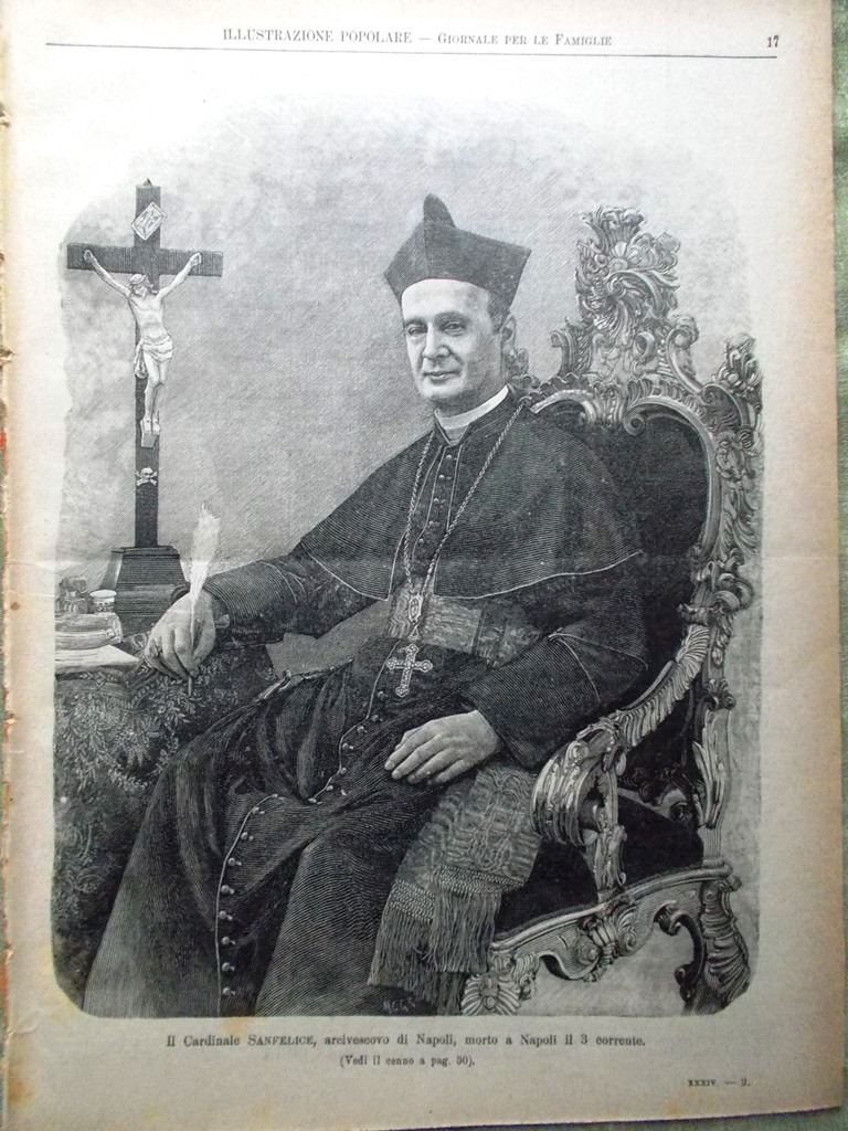 L'illustrazione Popolare 10 Gennaio 1897 Insurrezione a Cuba Peruzzi Sanfelice