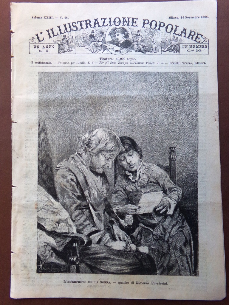 L'illustrazione Popolare 14 Novembre 1886 Bulgaria Santa Sofia Igiene Dormienti