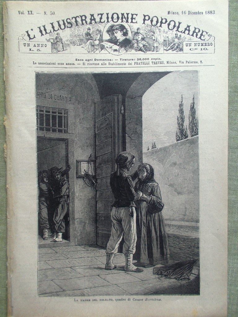 L'illustrazione Popolare 16 Dicembre 1883 Taglio Istmo Panama Parigi Concordia