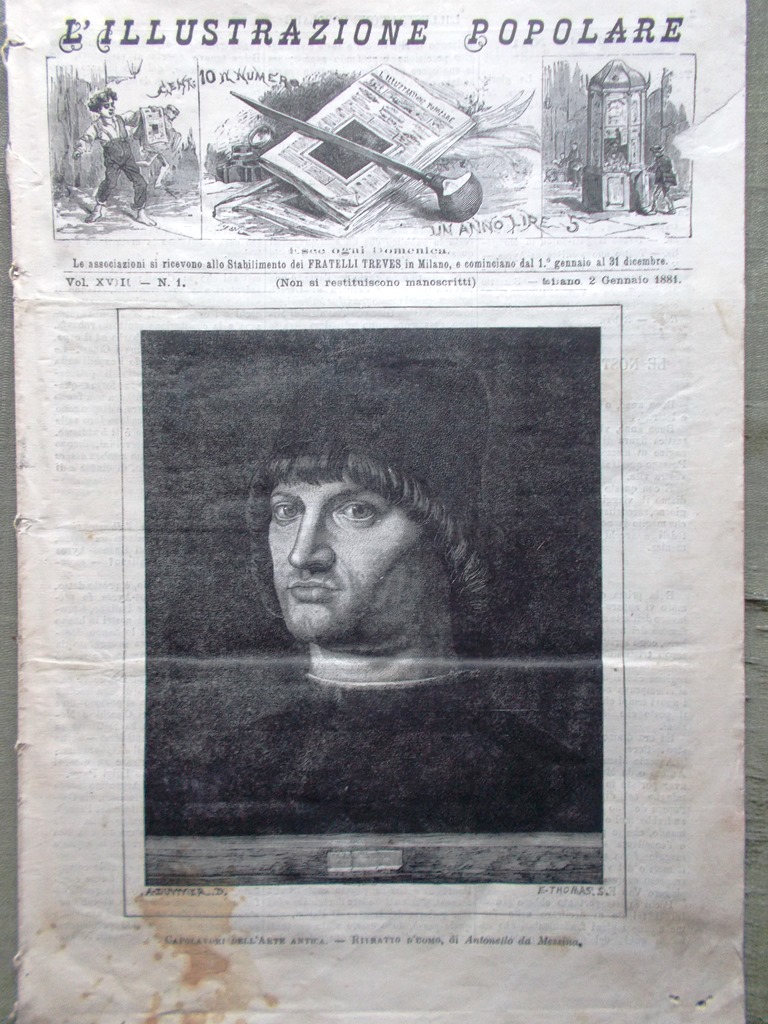 L'illustrazione Popolare 2 Gennaio 1881 Buenos Aires Capodanno Donne in …