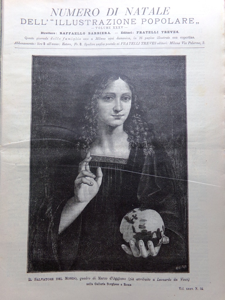 L'illustrazione Popolare 25 Dicembre 1898 Natale Aleardi Bambole Betlemme Segni
