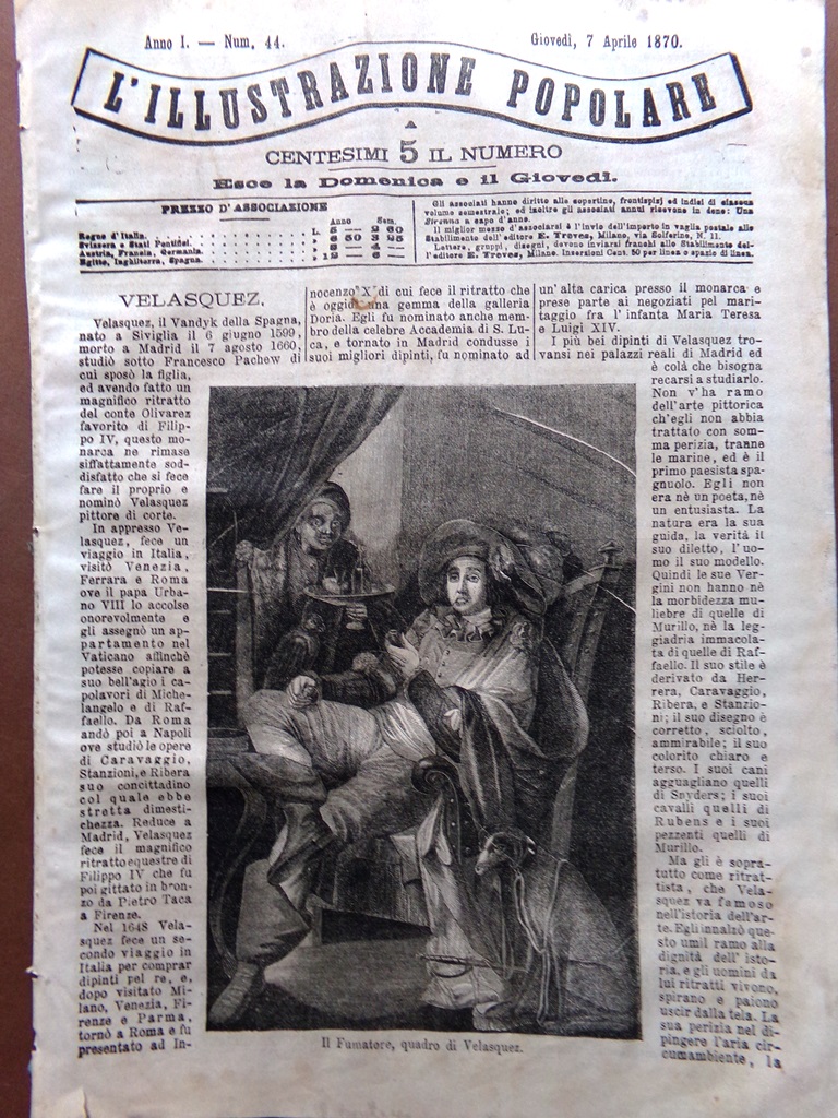 L'illustrazione Popolare 7 Aprile 1870 Municipio Siviglia Sepolture in Giappone