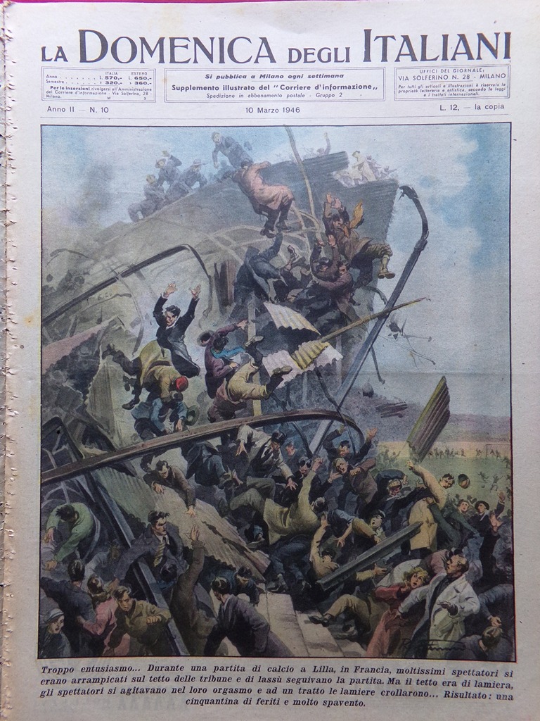 La Domenica degli Italiani Corriere 10 Marzo 1946 Elisabetta Toscanini …