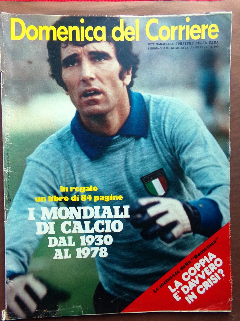 La Domenica del Corriere 1 Giugno 1978 Corpo Chaplin Arcavata …