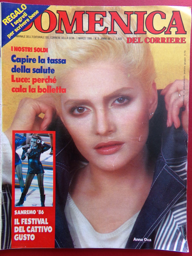 La Domenica del Corriere 1 Marzo 1986 Papa Doc Platini …