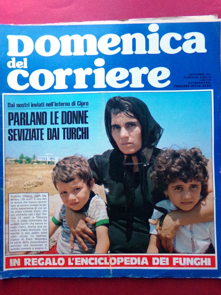 La Domenica del Corriere 1 Settembre 1974 Cuba Duse Fracci …