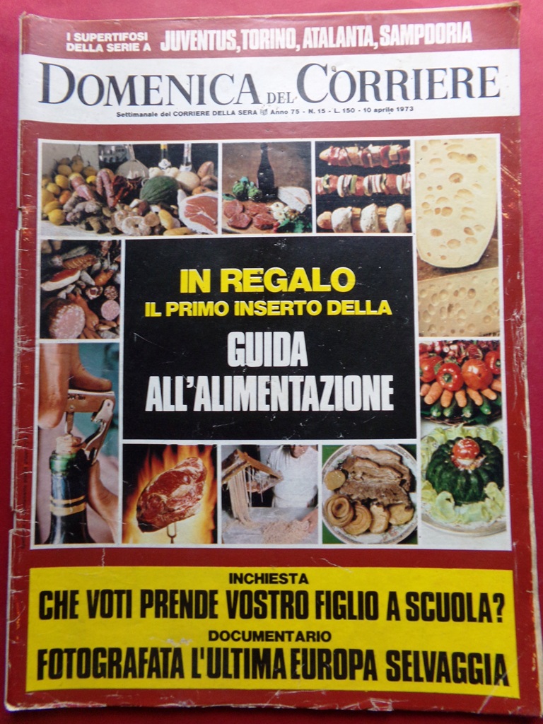 La Domenica del Corriere 10 Aprile 1973 Reggio Calabria Schulz …