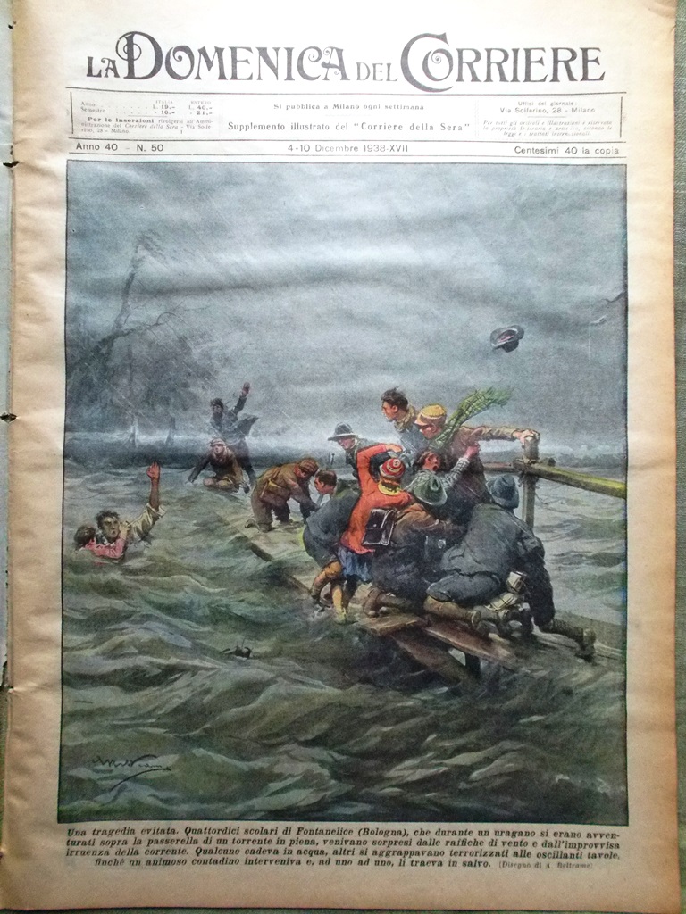 La Domenica del Corriere 10 Dicembre 1938 Discorso Ciano Caodaismo …