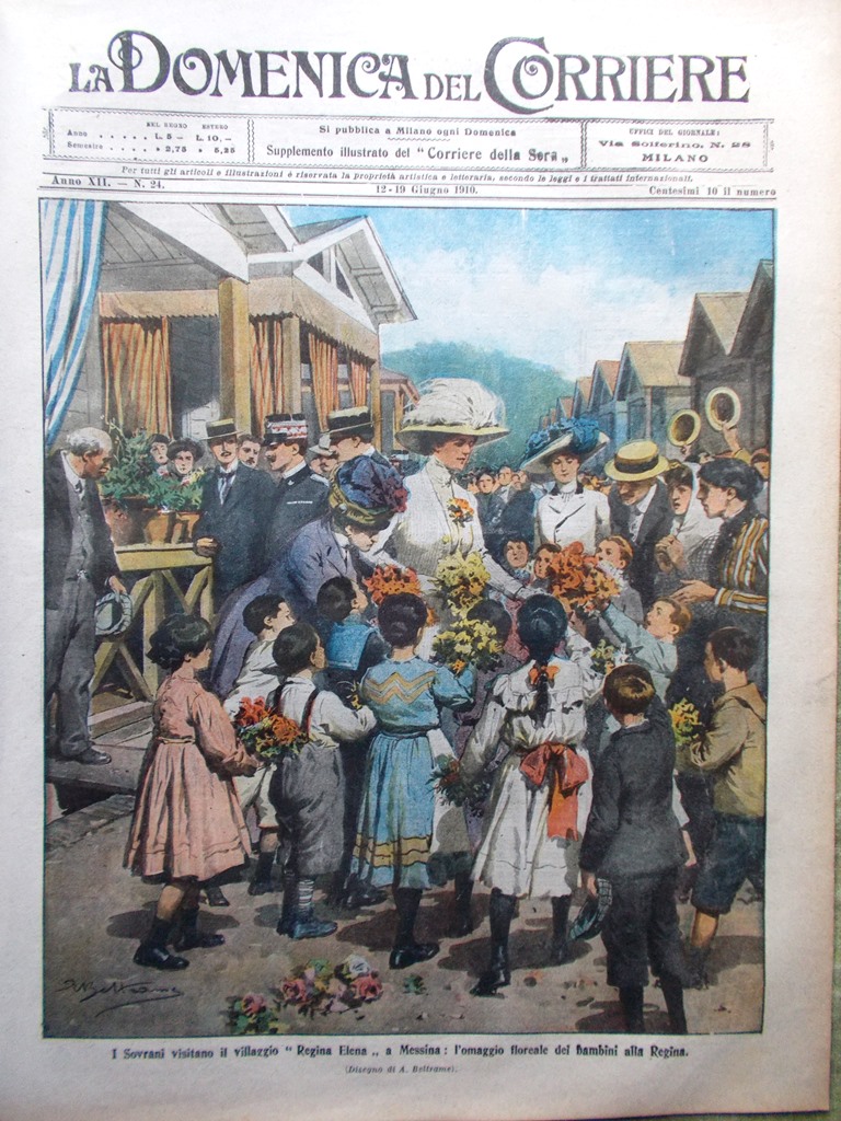 La Domenica del Corriere 12 Giugno 1910 Monte Orso Torre …