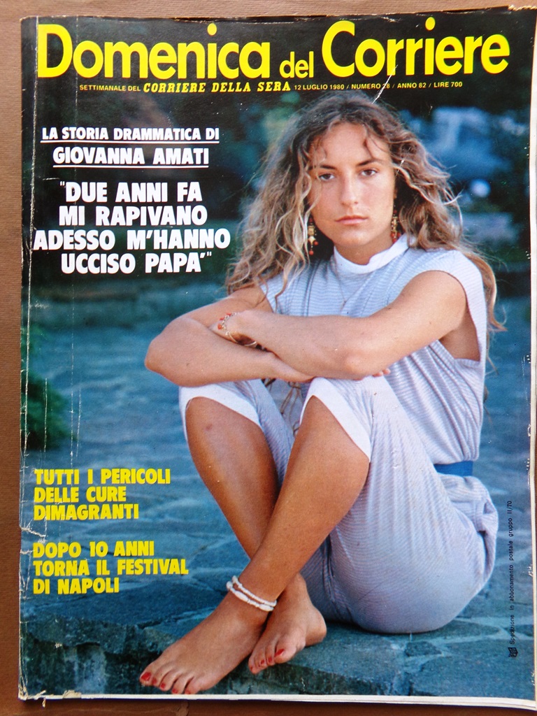 La Domenica del Corriere 12 Luglio 1980 Amati Cabrini Gassman …