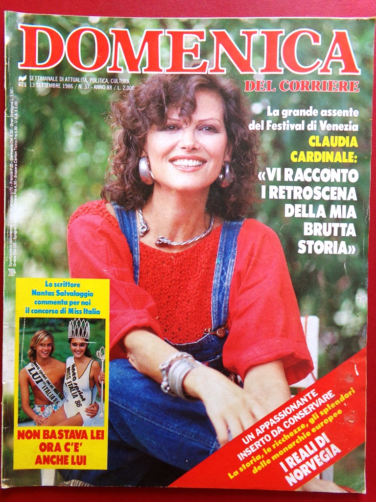 La Domenica del Corriere 13 Settembre 1986 Medjugorje Bramieri Ustica …