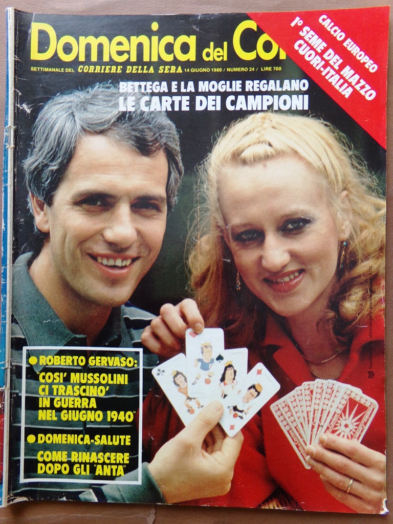 La Domenica del Corriere 14 Giugno 1980 Bettega Wojtyla Bergman …