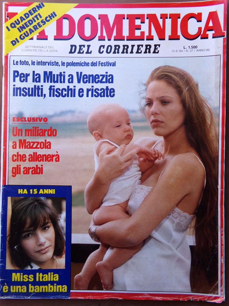 La Domenica del Corriere 15 Settembre 1984 Mazzola Guareschi Lauda …