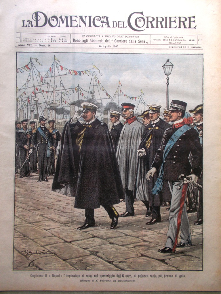 La Domenica del Corriere 16 Aprile 1905 Rivolta Tripoli De …