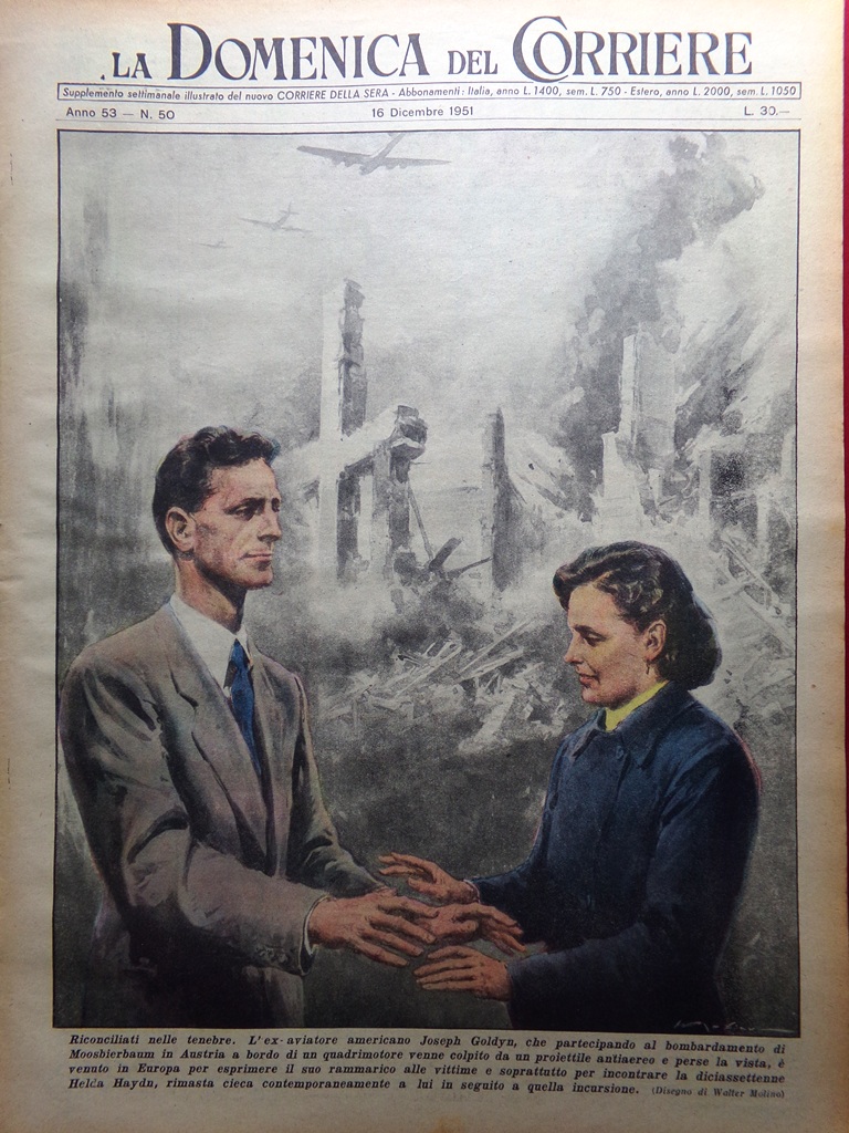 La Domenica del Corriere 16 Dicembre 1951 Gilles de Rais …