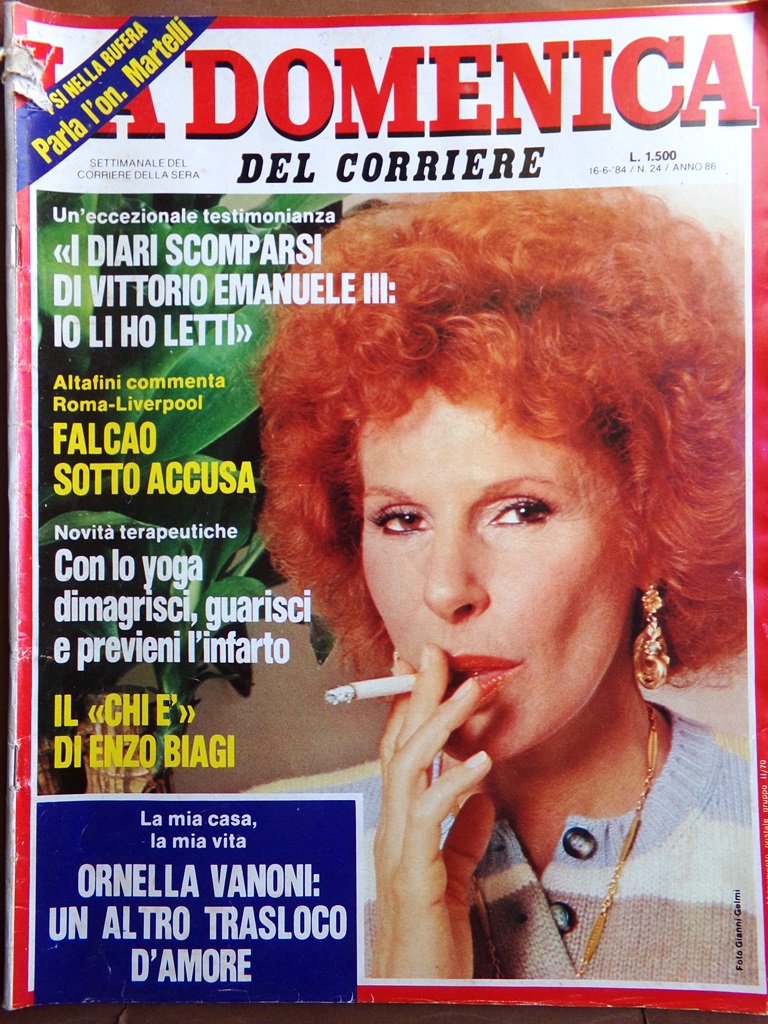 La Domenica del Corriere 16 Giugno 1984 Prost Bob Dylan …