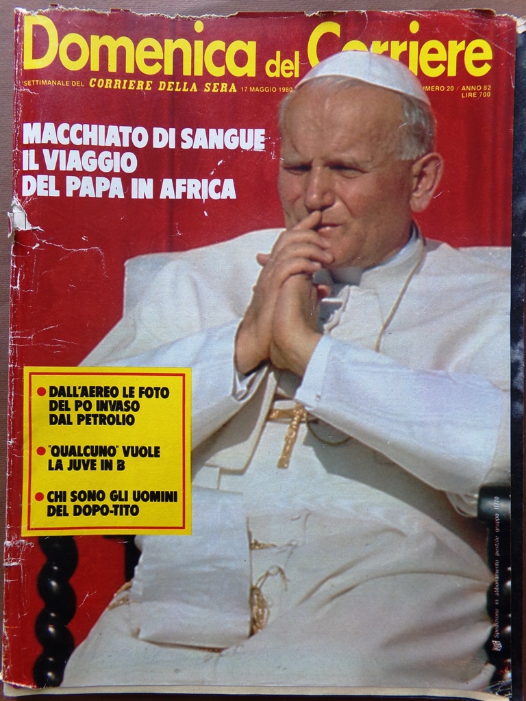 La Domenica del Corriere 17 Maggio 1980 Morte di Hitchcock …