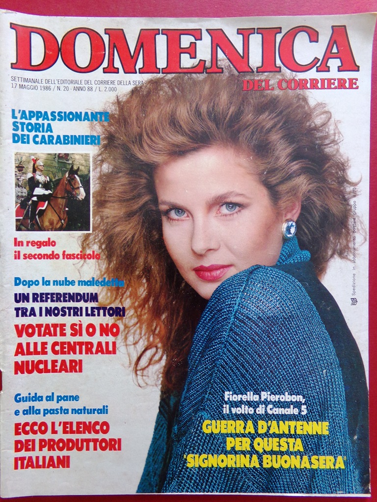 La Domenica del Corriere 17 Maggio 1986 Nube di Chernobyl …
