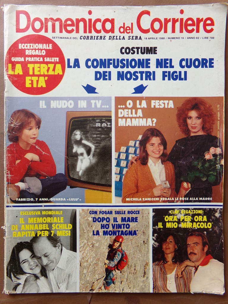 La Domenica del Corriere 18 Aprile 1980 Owens Regazzoni Fogar …
