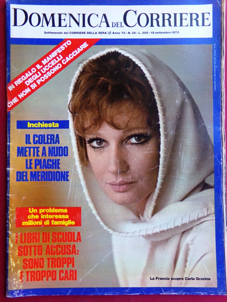 La Domenica del Corriere 18 Settembre 1973 Colera a Napoli …