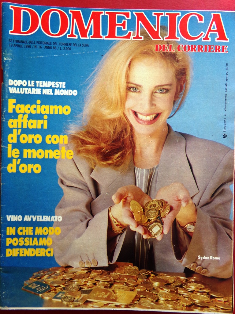 La Domenica del Corriere 19 Aprile 1986 Bergman Reagan Guardie …