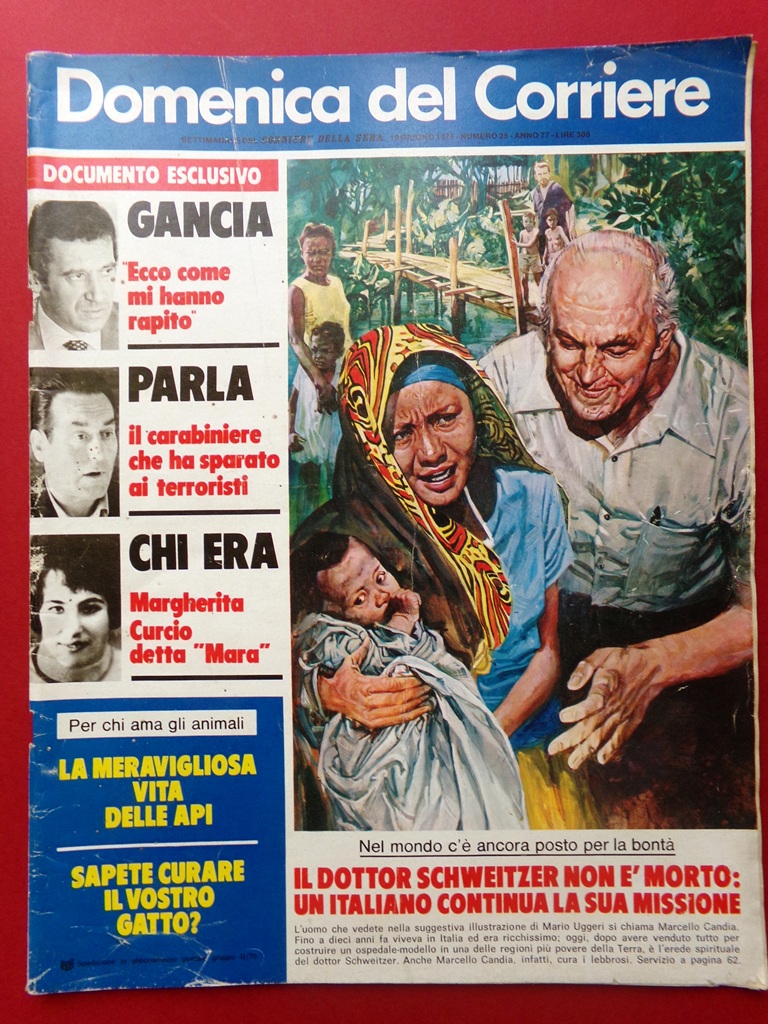La Domenica del Corriere 19 Giugno 1975 Fatima Marcello Candia …