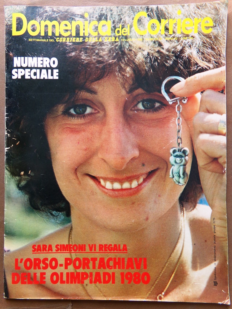 La Domenica del Corriere 19 Luglio 1980 Pahlavi Bob Marley …