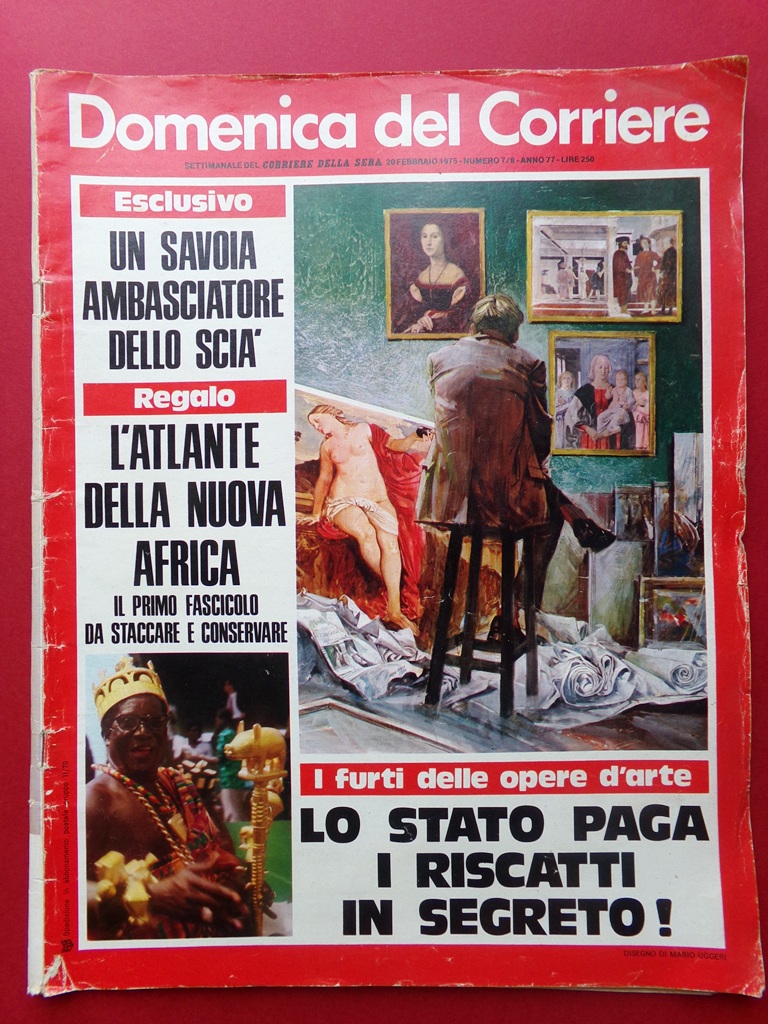 La Domenica del Corriere 20 Febbraio 1975 Antognoni Effetti Speciali …