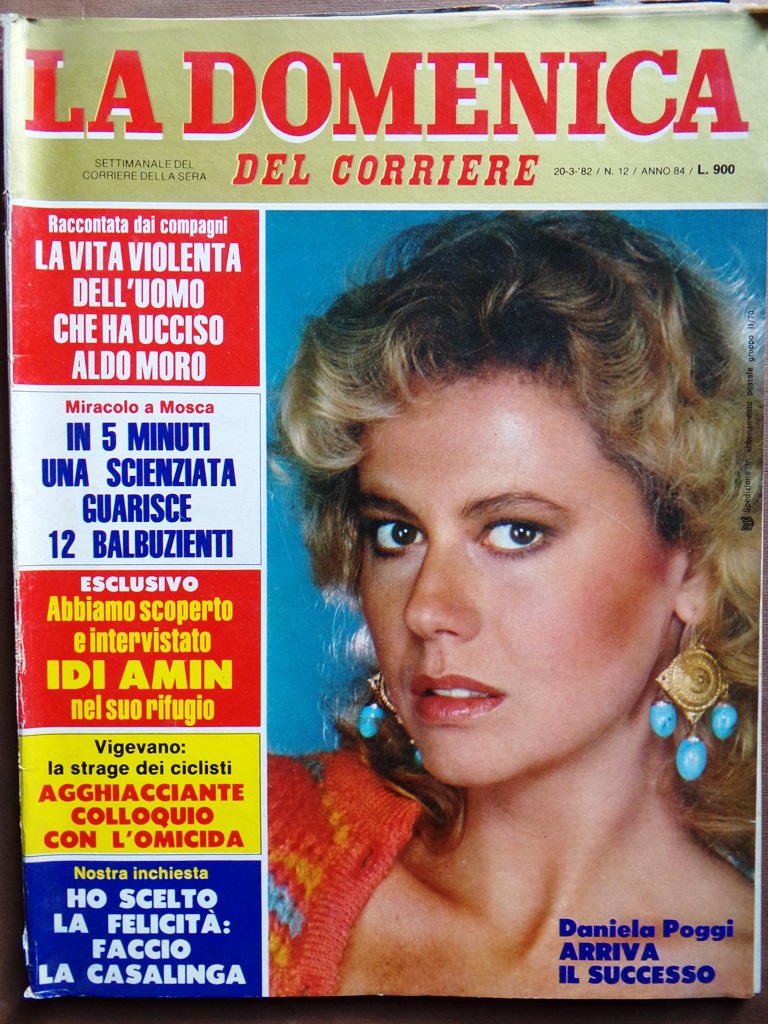 La Domenica del Corriere 20 Marzo 1982 Kolbe Fonda Gasdia …