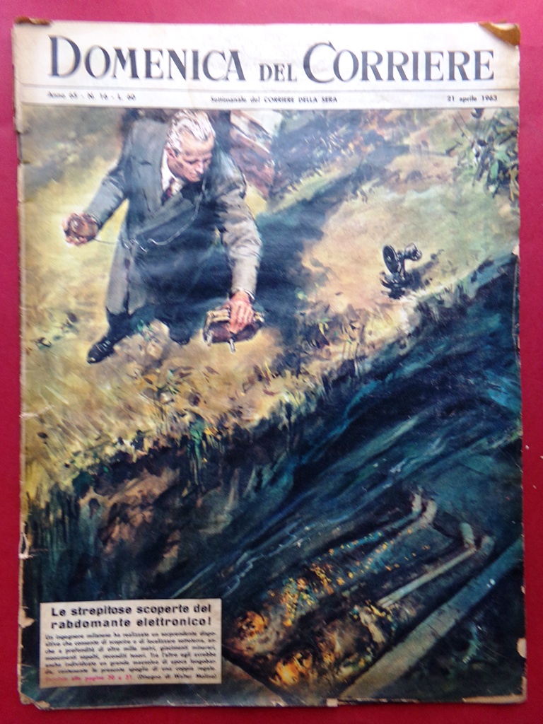 La Domenica del Corriere 21 Aprile 1963 Telex Pace Rosalina …