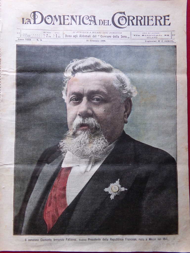 La Domenica del Corriere 21 Gennaio 1906 Stragi a Mosca …