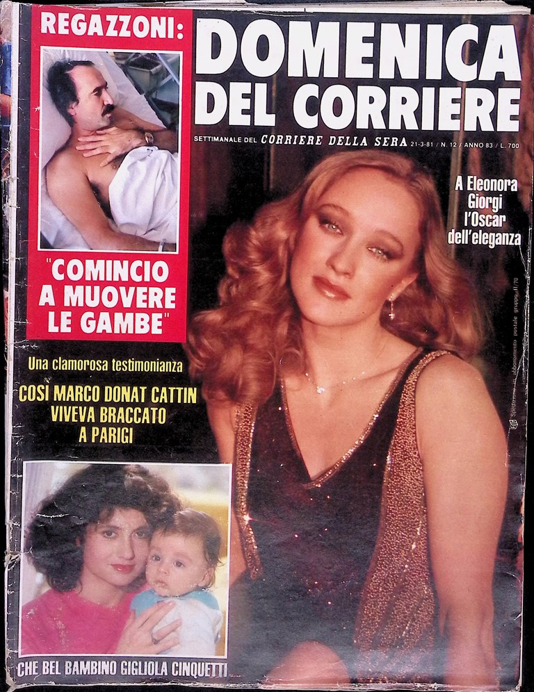 La Domenica del Corriere 21 Marzo 1981 Giovanni Paolo II …