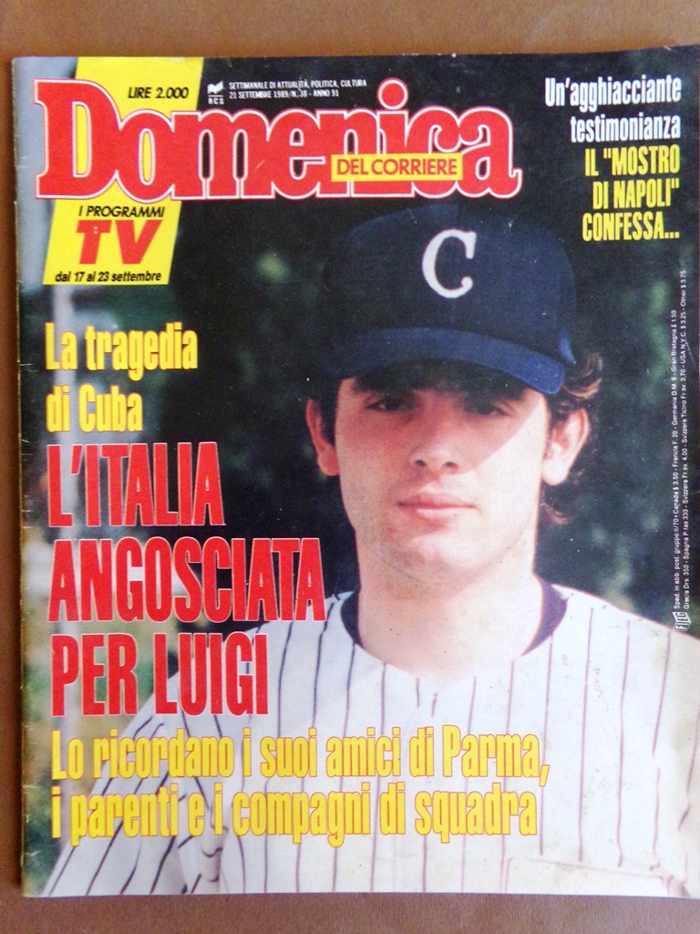 La Domenica del Corriere 21 Settembre 1989 Helmsley Muti Bakker …