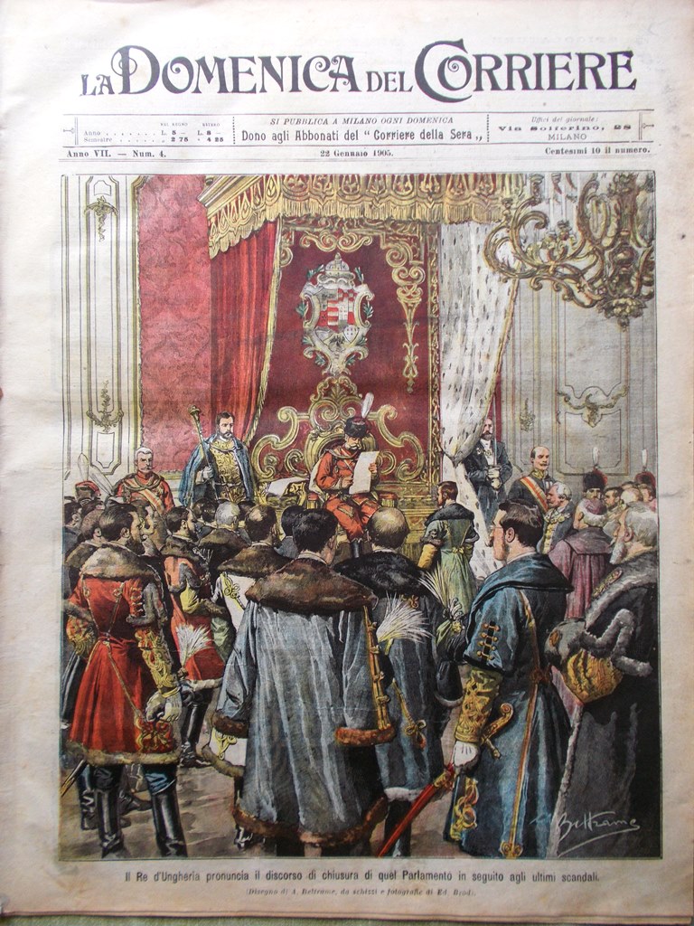 La Domenica del Corriere 22 Gennaio 1905 Port Arthur Sahara …