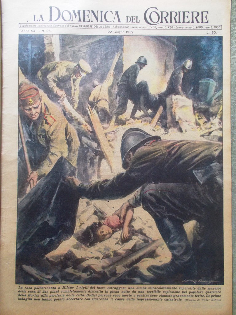 La Domenica del Corriere 22 Giugno 1952 Ermete Novelli Carmen …