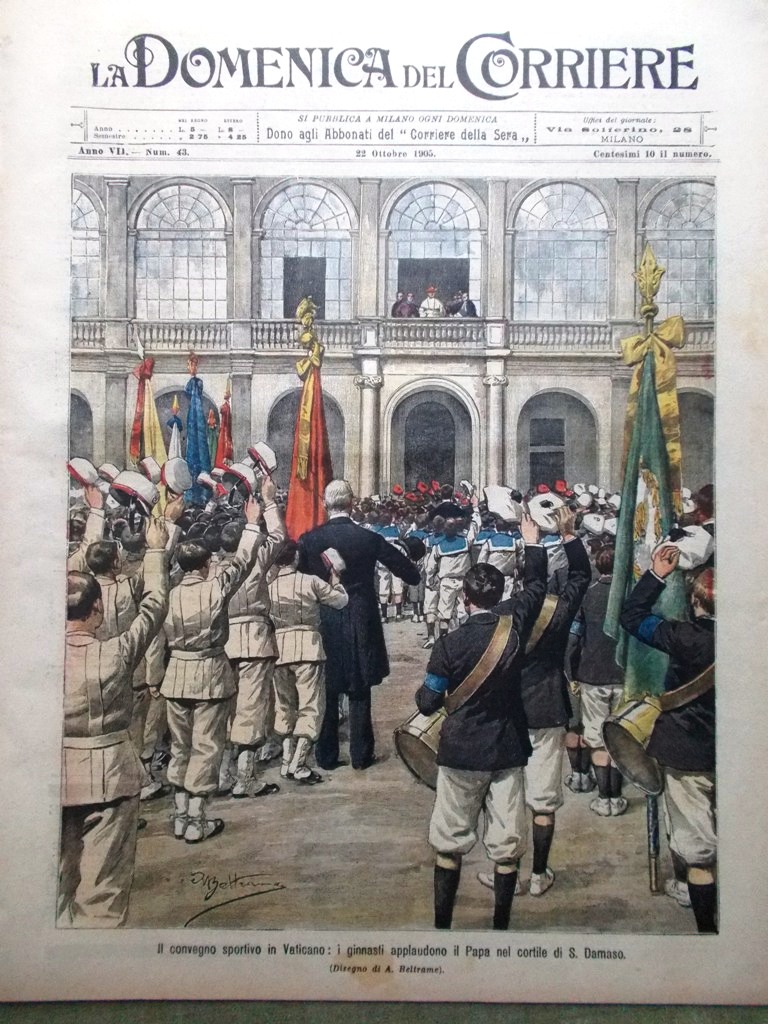 La Domenica del Corriere 22 Ottobre 1905 Prigioni Studenti Jena …