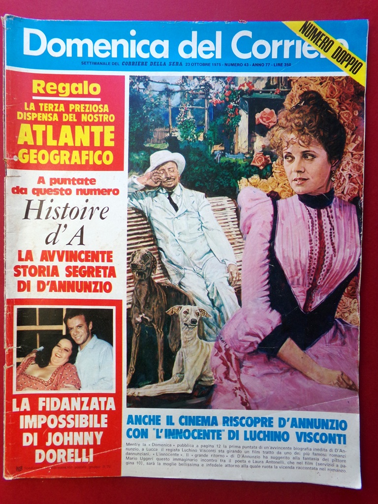 La Domenica del Corriere 23 Ottobre 1975 D'Annunzio Campionato Spartachiadi …