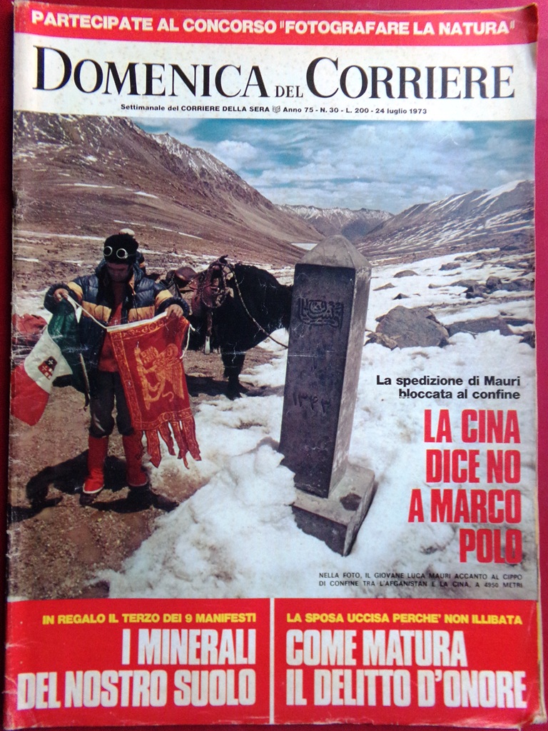 La Domenica del Corriere 24 Luglio 1973 Beckenbauer Ranieri Duomo …