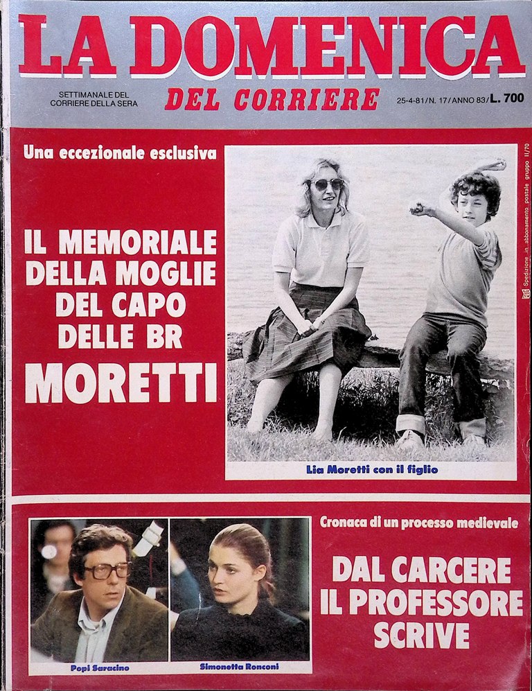 La Domenica del Corriere 25 Aprile 1981 Operazione Columbia Mostro …