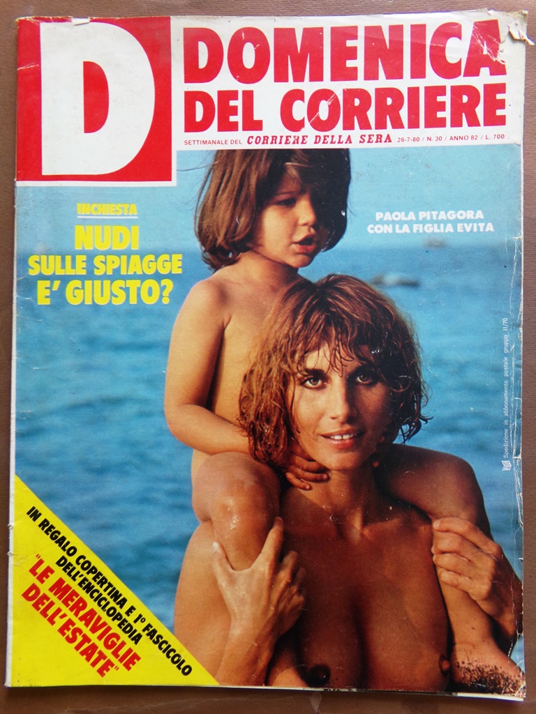La Domenica del Corriere 26 Luglio 1980 Dalì Fabrizi Leonardo …