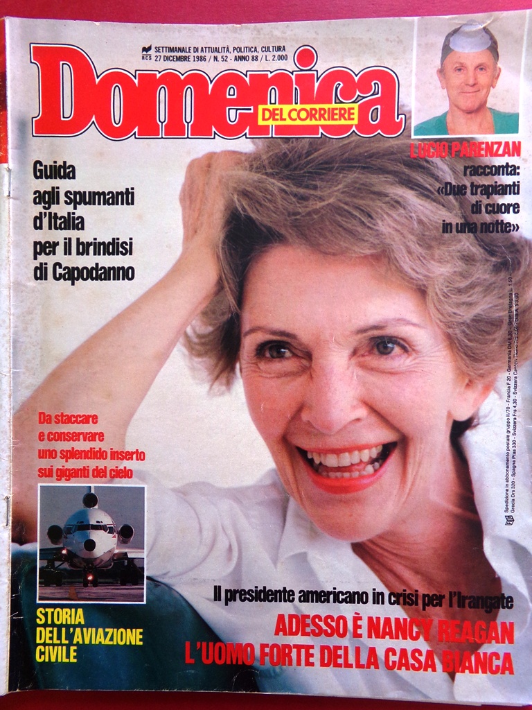 La Domenica del Corriere 27 Dicembre 1986 Ghizzardi Mirabella Lattanzi …