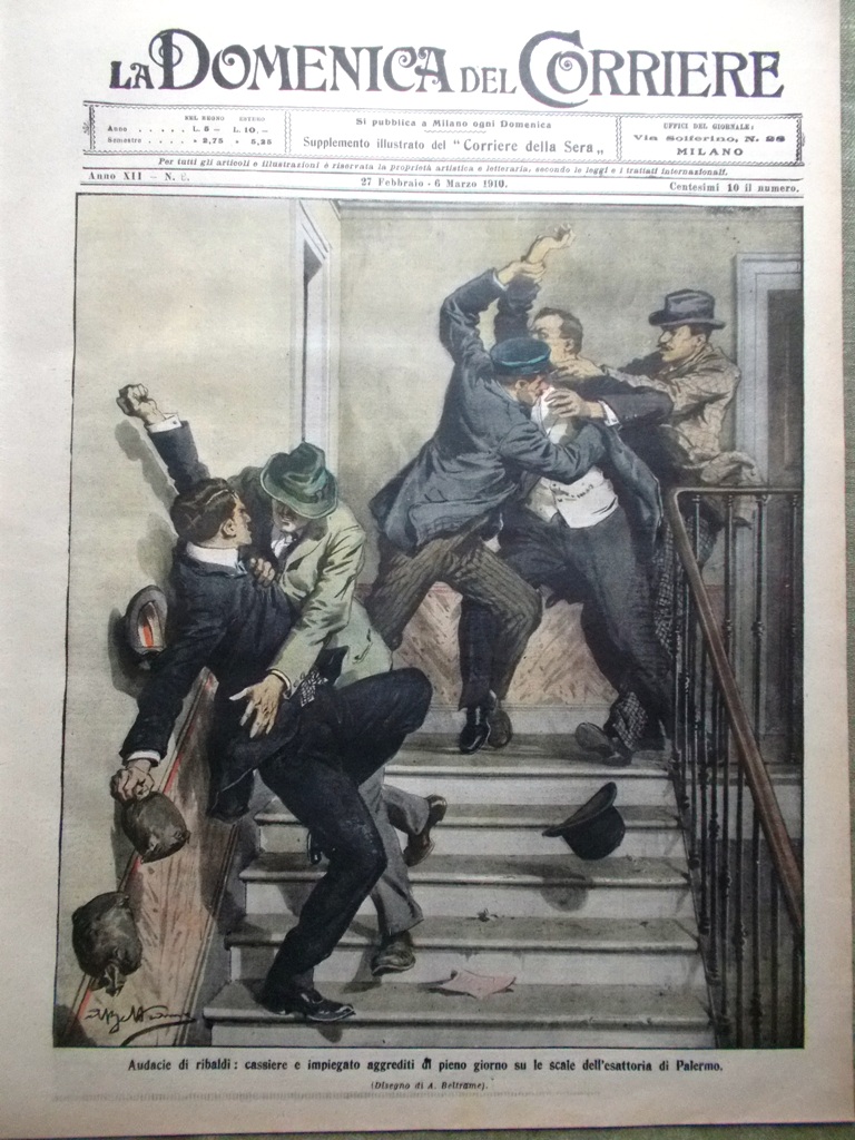 La Domenica del Corriere 27 Febbraio 1910 Zimmern Himalaya Massenet …