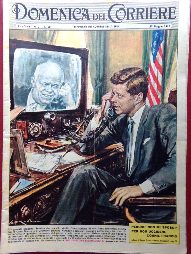 La Domenica del Corriere 27 Maggio 1962 Franco Orfei Francis …